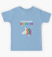 Legalize Unicorns Kids Tee