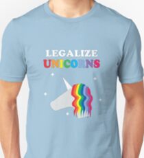 Legalize Unicorns Unisex T-Shirt