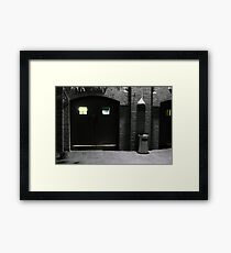 Malthouse Theatre Doors Framed Print