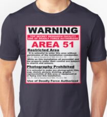 area 51 sign Unisex T-Shirt