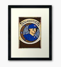 Troy Tulowitzki - Art Nouveau (Updated) Framed Print