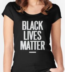 Black Lives Matter Women's Fitted Scoop T-Shirt