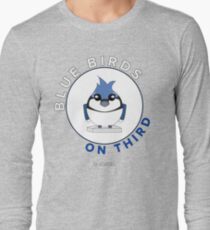 Blue Birds on Third Long Sleeve T-Shirt