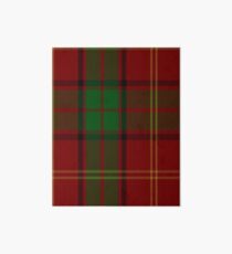 Kirk Clan/Family Tartan Art Board