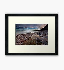 North Shore Nova Scotia Framed Print