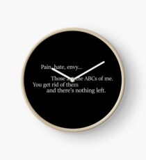 Pain, Hate, Envy | Murphy Clock