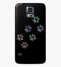 Paw prints. Case/Skin for Samsung Galaxy