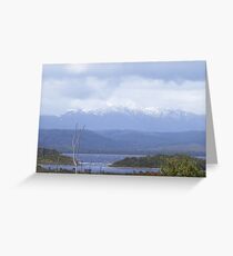 a tiny part of Strahan Bay, Tasmania Greeting Card