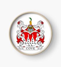 Cove Coat of Arms Clock