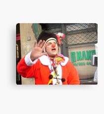 Red nose,nose happy... Metal Print
