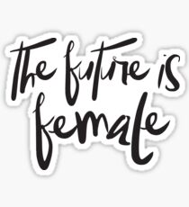 Pegatina El futuro es femenino