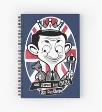God save the king Bean Spiral Notebook