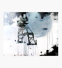 B-Shed Crane Photographic Print