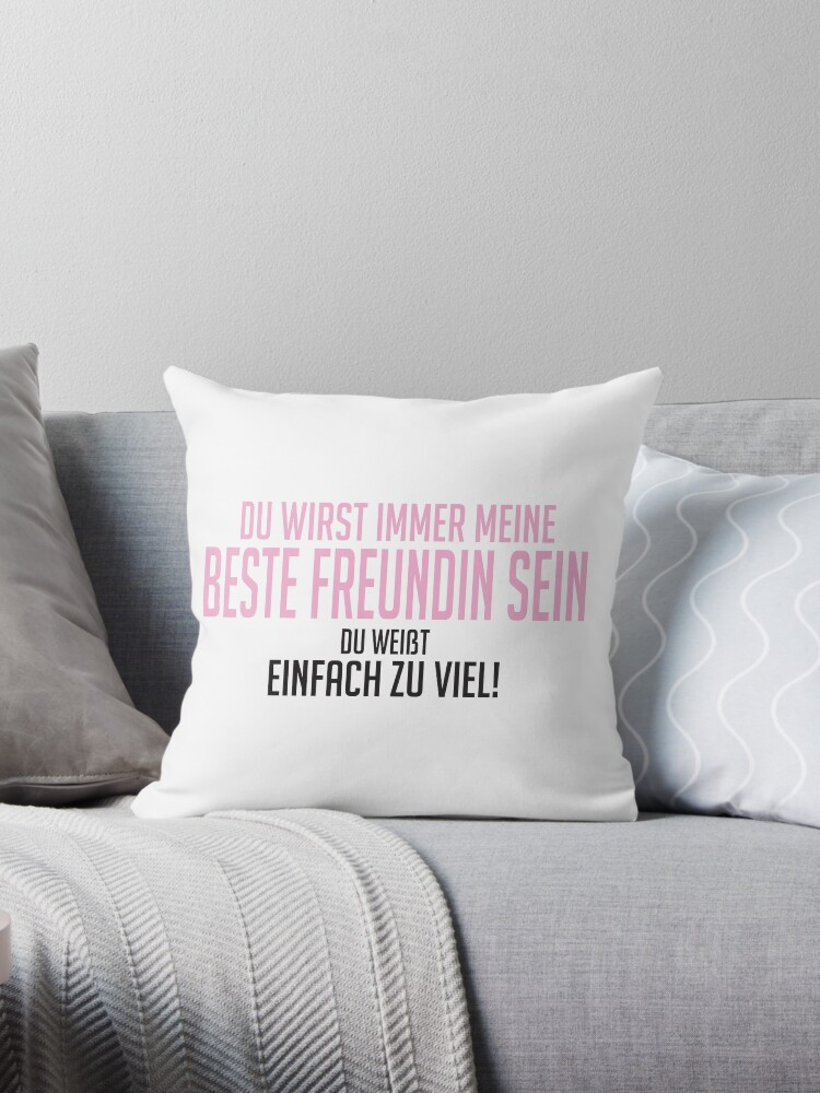 Kissen Mit Spruch Freundschaft