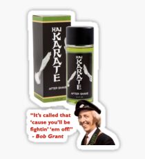 'Ai Karate - Advert by Bob Grant of On the Buses Sticker