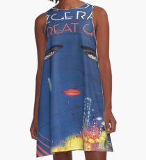 The Great Gatsby - Square Book Cover A-Line Dress