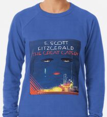 The Great Gatsby - Square Book Cover Lightweight Sweatshirt