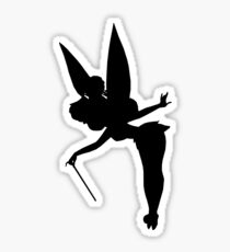 Black Tinker Silhouette Sticker