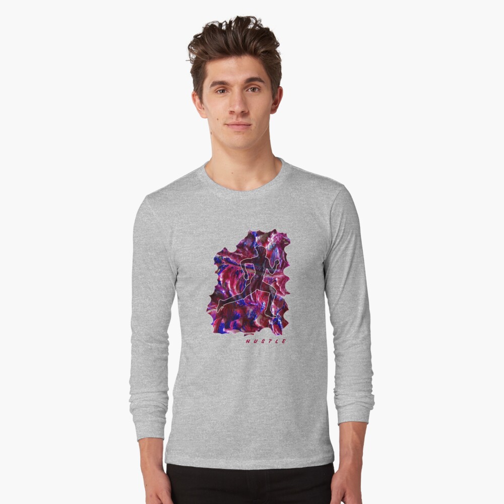 HUSTLE WOMAN RUNNER Long Sleeve T-Shirt