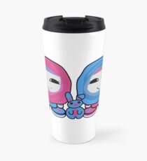 Aliyah & Laylah O'BABYBOT Toy Robots (and Pocket) Travel Mug