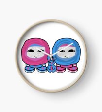 Aliyah & Laylah O'BABYBOT Toy Robots (and Pocket) Clock
