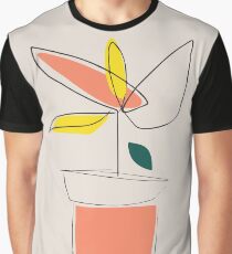 Abstract plant Graphic T-Shirt