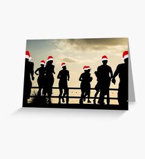 Weihnachten Ausreißer Grußkarte