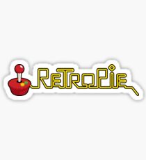 horizontal retro Sticker
