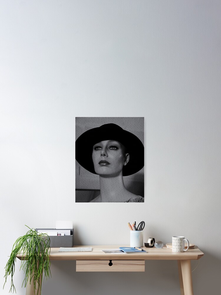 Alternate view of Mannequin With Text Just like a woman Poster
