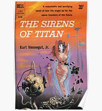 Die Sirenen des Titanen von Kurt Vonnegut - Siren Cover Poster