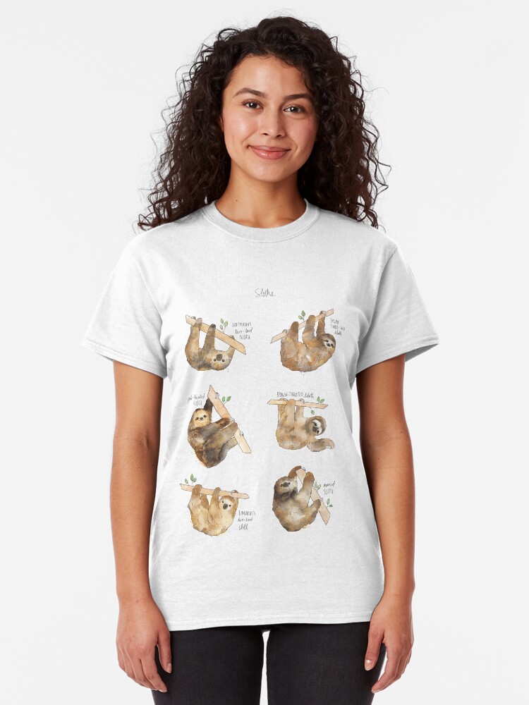 Alternate view of Sloths Classic T-Shirt