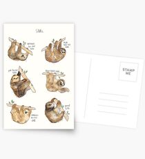 Sloths Postcards