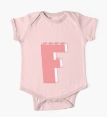 THE LETTER F One Piece - Short Sleeve