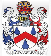 Crawley Coat of Arms Poster