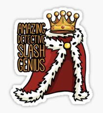 B99 Amazing Detective Slash Genius Sticker