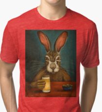 Häschen Hopfen Vintage T-Shirt