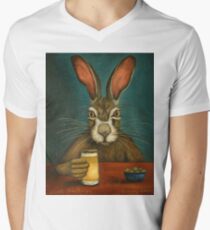 Bunny Hops Men's V-Neck T-Shirt