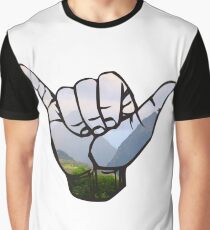 Shaka Berg Grafik T-Shirt
