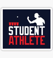 Student Athlete Beer Pong Sticker