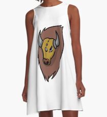 Tauros Pokemon A-Line Dress