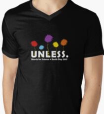 March for Science Men's V-Neck T-Shirt