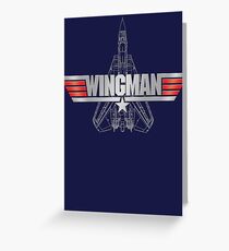 Top Gun Wingman Greeting Card