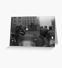 Imminent Onslaught Greeting Card