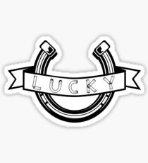 Lucky Horseshoe Sticker