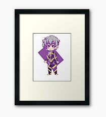 SCFI HEROINE Framed Print