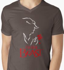 Ich-bin-ihr-Tier-T-Shirt - Passende-Paar-Shirts T-Shirt mit V-Ausschnitt