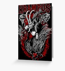 Krampus Greeting Card