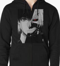 Sudadera con capucha y cremallera Kaneki / Ghoul