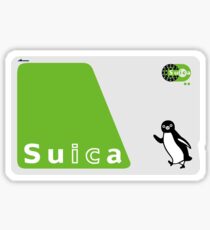 Suica Card Sticker