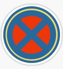 X Logo Sticker